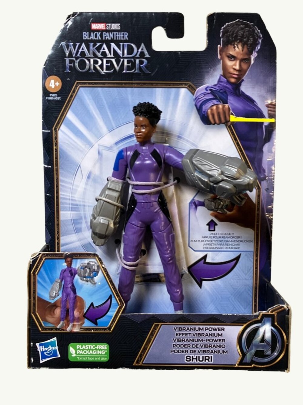 Marvel Studios Black Panther Wakanda Forever Shuri Action Figure 4+
